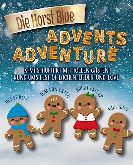 Plakat Horst Blue-Advents-Adventure